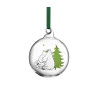 Moomin Glass Bauble Spruce 7 cm Muurla