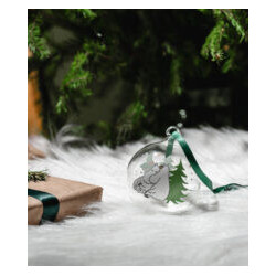Moomin Glass Bauble Spruce 7 cm Muurla