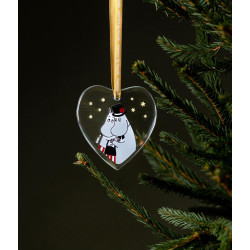 Moomin Glass Ornament Moominmamma and Moominpappa Muurla