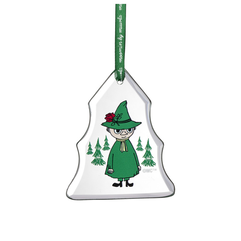 Moomin Glass Ornament Snufkin Muurla