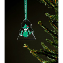 Moomin Glass Ornament Snufkin Muurla