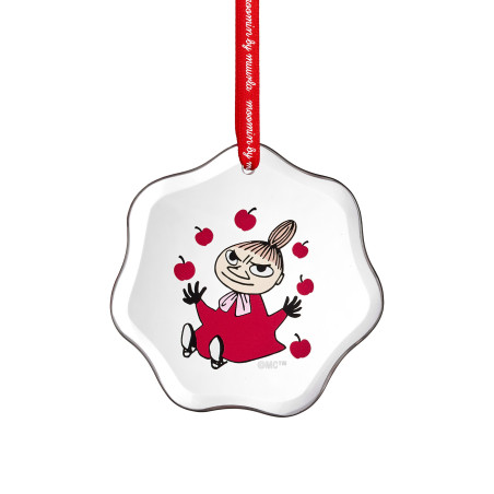 Moomin Glass Ornament Little My Muurla