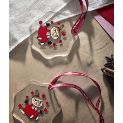 Moomin Glass Ornament Little My Muurla