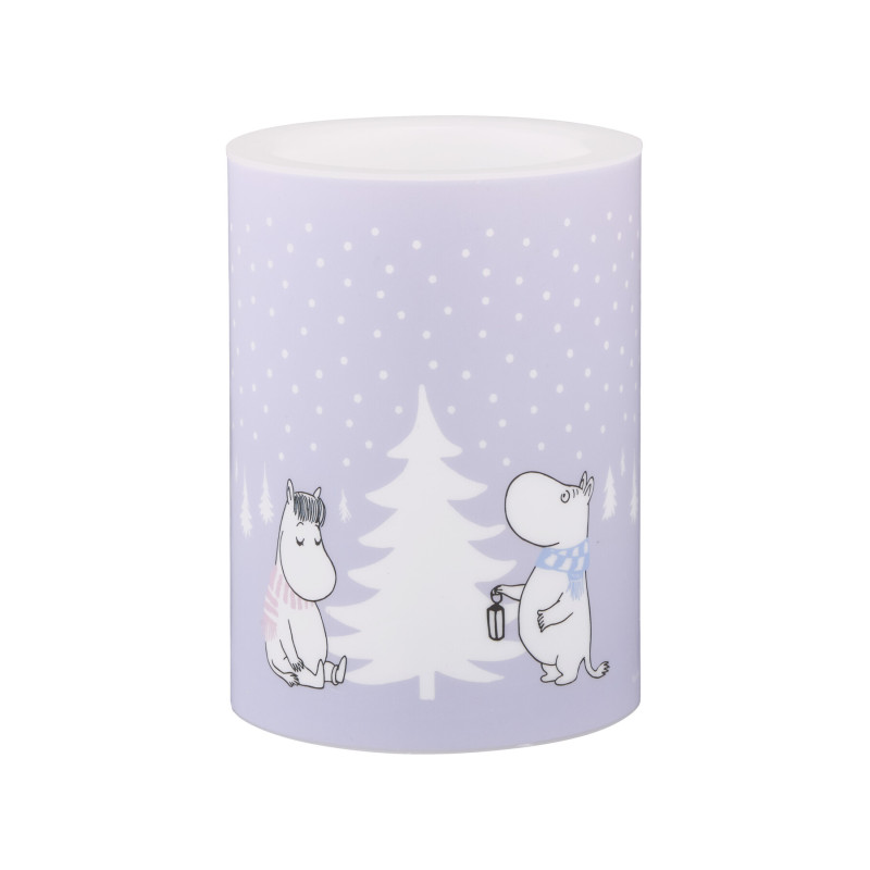Moomin LED Candle Snowfall 10 cm Muurla