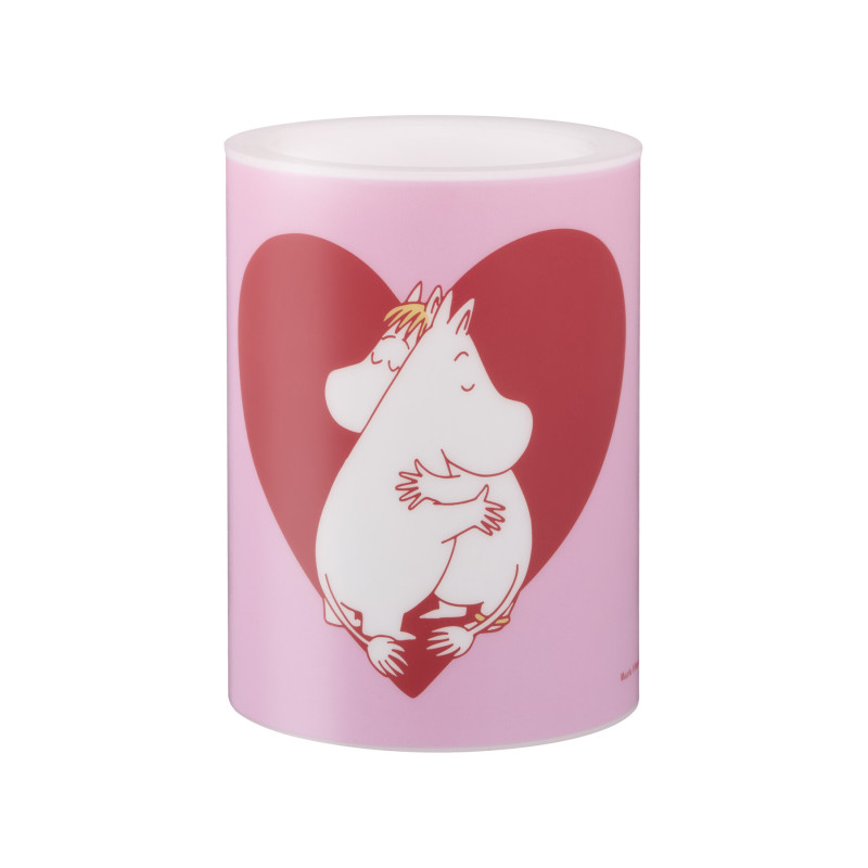 Moomin LED Candle Heart 10 cm Muurla