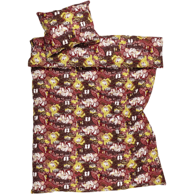 Moomin Festive Moments Duvet Cover Pillowcase Set 150x210cm