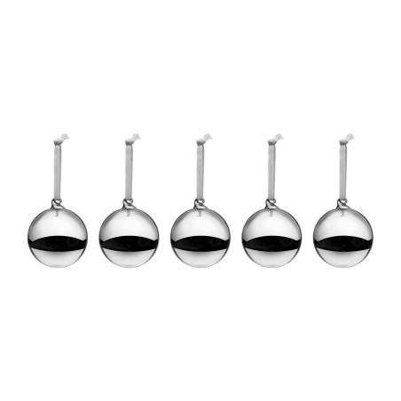 Iittala Glass Ball Silver Mirror 80 mm Set of 5