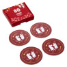 Moomin Coaster Set 4 pcs Festive Moments Red Arabia 2025