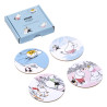 Moomin Coaster Set 4 pcs Winter Sports Arabia 2025