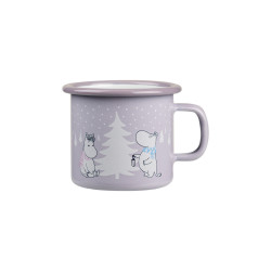 Moomin Enamel Mug 0.25 L Snowfall Outlet 20%