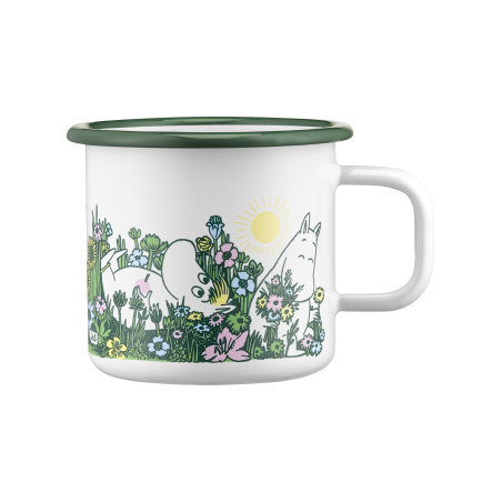 Moomin Enamel Mug 0.37 L in the Garden Outlet 20%