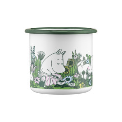 Moomin Enamel Mug 0.37 L in the Garden Outlet 20%