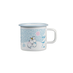 Moomin Enamel Mug Let It Snow 0.37 L Outlet 20%