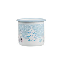 Moomin Enamel Mug Let It Snow 0.37 L Outlet 20%