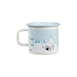 Moomin Enamel Mug Let It Snow 0.37 L Outlet 20%