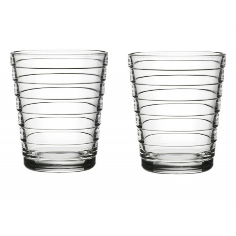Aino Aalto Tumblers Clear 22 cl 2 pcs Iittala