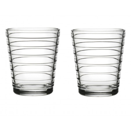 Aino Aalto Tumblers Clear 22 cl 2 pcs Iittala