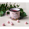 Moomin Love Enamel Mug Hug Pink 0.37 L Muurla Outlet 20%
