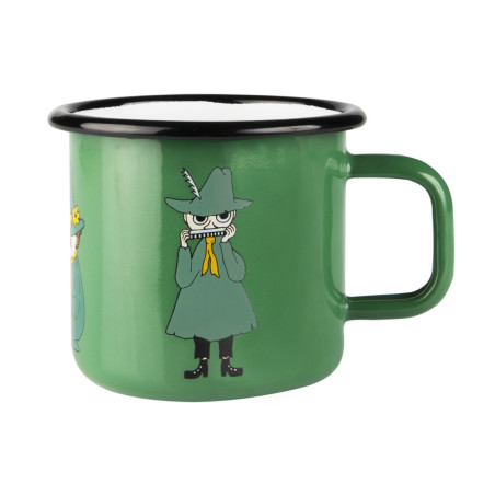 Moomin Enamel Mug 0.37 L Snufkin Retro Green Outlet 20%