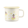 Moomin Enamel Mug 0.37 L Flowers Outlet 20%