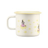 Moomin Enamel Mug 0.37 L Flowers Outlet 20%