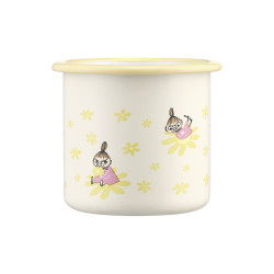 Moomin Enamel Mug 0.37 L Flowers Outlet 20%