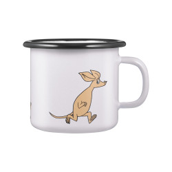 Moomin Enamel Mug 0.25 L Sniff Retro Outlet 20%