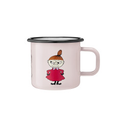 Moomin Enamel Mug Little My Pink 0.37 L Outlet 40%