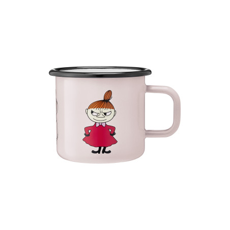 Moomin Enamel Mug Little My Pink 0.37 L Outlet 40%