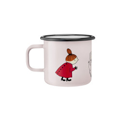 Moomin Enamel Mug Little My Pink 0.37 L Outlet 40%