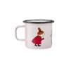 Moomin Enamel Mug Little My Pink 0.37 L Outlet 40%