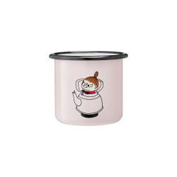 Moomin Enamel Mug Little My Pink 0.37 L Outlet 40%