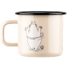 Moomin Enamel Mug Snorkmaiden Retro Beige 0.37 L Outlet 40%