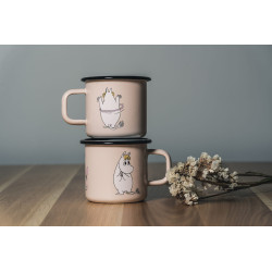 Moomin Enamel Mug Snorkmaiden Retro Beige 0.37 L Outlet 40%