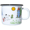 Moomin Enamel Mug Colors Moomin Valley 0.37 L Outlet 40%