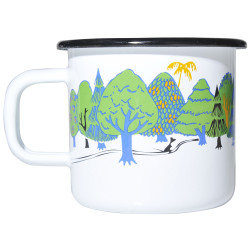 Moomin Enamel Mug Colors Moomin Valley 0.37 L Outlet 40%