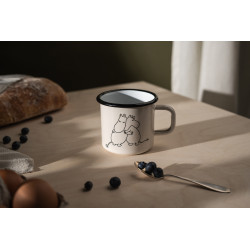 Moomin 80 Enamel Mug 0.37 L Outlet 40%