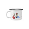 Moomin Enamel Mug Thingummy and Bob 0.15 L Muurla Outlet 60%