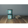 Moomin Enamel Mug Moomintroll Retro Mint 0.37 L Outlet 90%