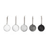 Iittala Grey Shades Glass Ball 80 mm Set of 5