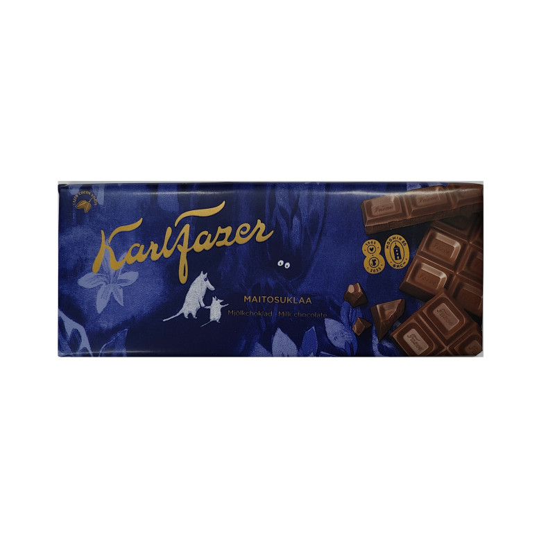 Fazer Moomin Blue Milk Chocolate Bar 180 g