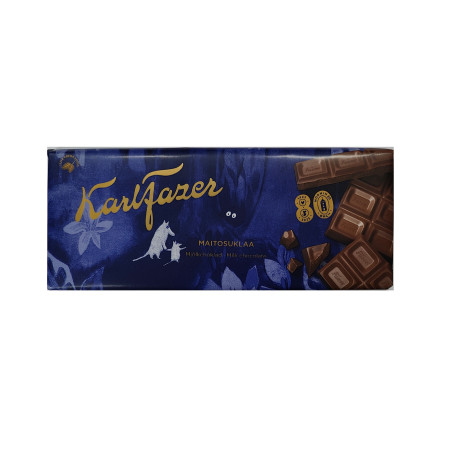 Fazer Moomin Blue Milk Chocolate Bar 180 g