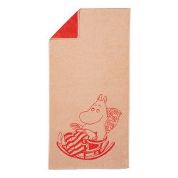 Moomin Bath Towel 70x140cm Moominmamma Pink