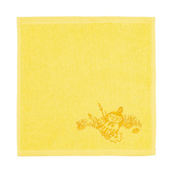 Moomin Mini Towel 25 x 25 cm Little My Yellow