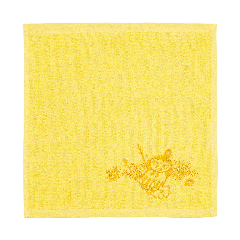 Moomin Mini Towel 25 x 25 cm Little My Yellow
