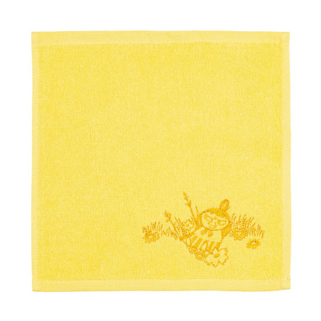 Moomin Mini Towel 25 x 25 cm Little My Yellow
