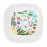 Moomin in the Meadow Melamine Bowl Square