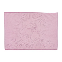 Moomin Bathmat Sweethearts Pink 50 x 70 cm Arabia