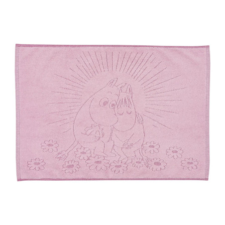 Moomin Bathmat Sweethearts Pink 50 x 70 cm Arabia