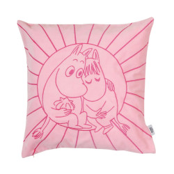 Moomin Decorative Pillowcase Sweethearts Pink Arabia 50 x 50 cm